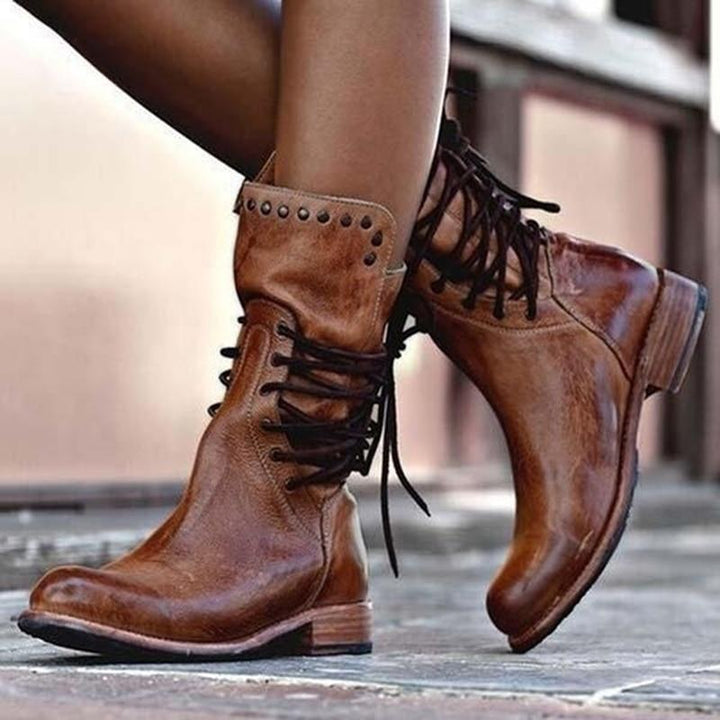 Doris | Vintage Look Boots