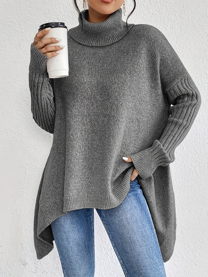 Isla™ | Oversized Turtleneck Sweater