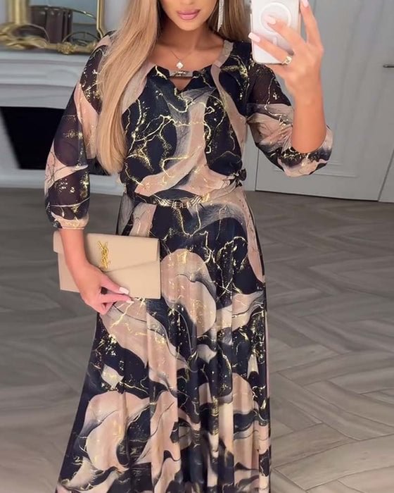 Isabella™ | Elegant chiffon dress