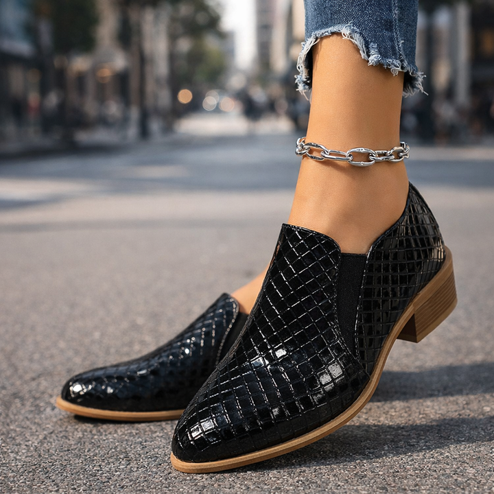 Cadenza™ | Leather Weave Boots
