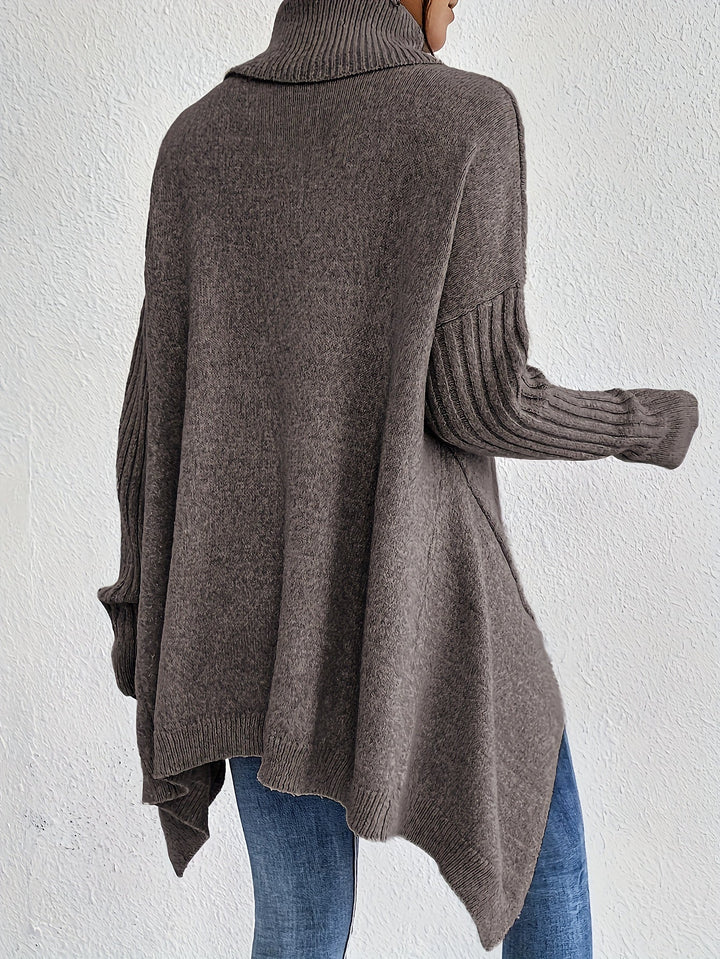 Isla™ | Oversized Turtleneck Sweater