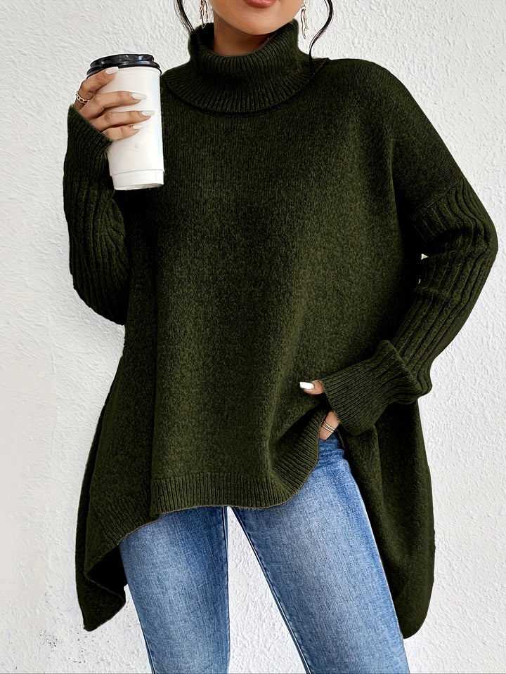 Isla™ | Oversized Turtleneck Sweater