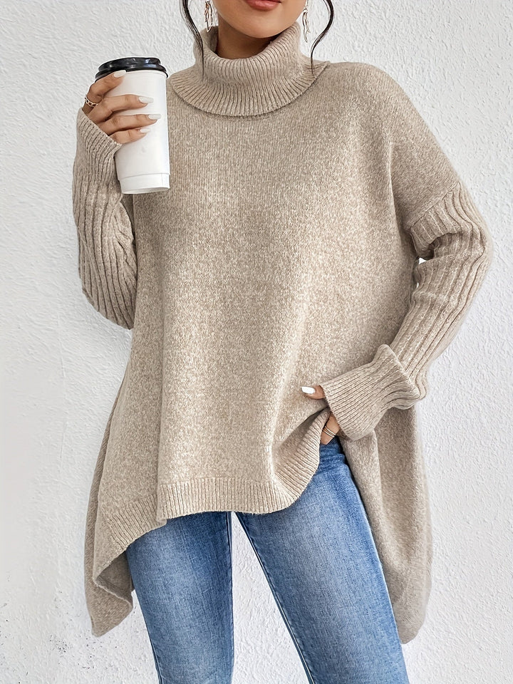 Isla™ | Oversized Turtleneck Sweater