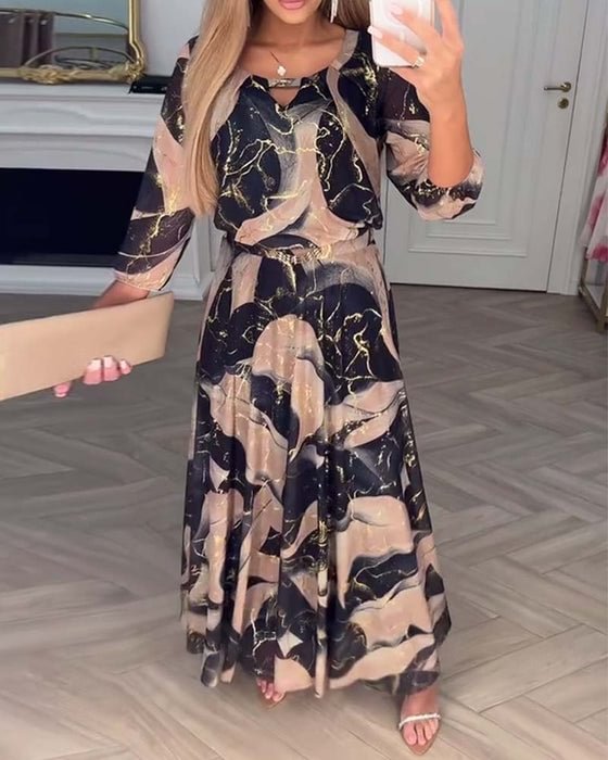 Isabella™ | Elegant chiffon dress