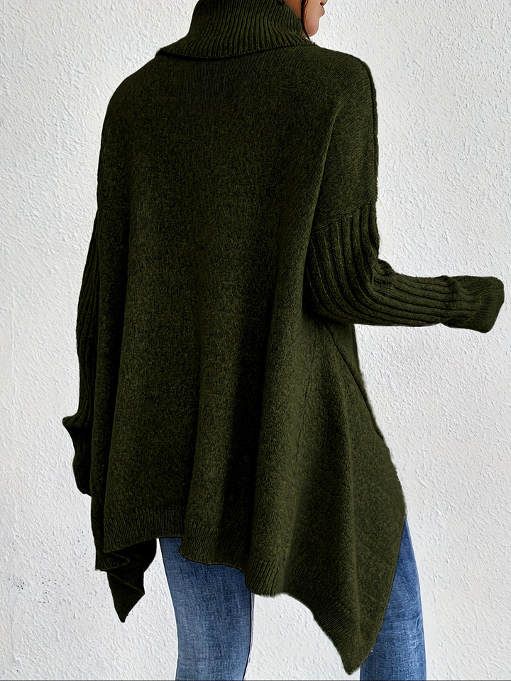 Isla™ | Oversized Turtleneck Sweater