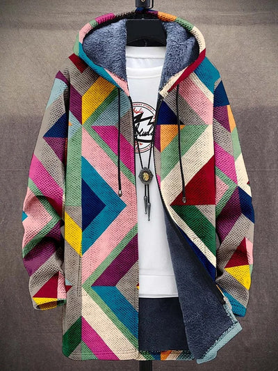 Zara™ | Colorful Quilted Hoodie