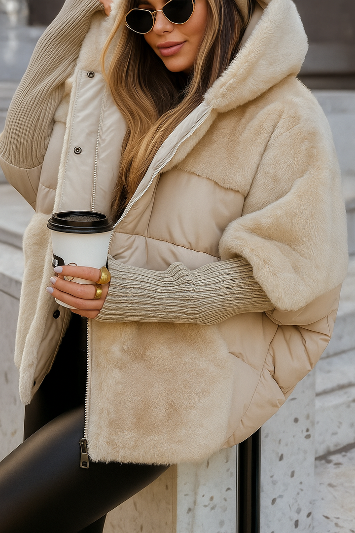 Veya™ | Frances Quilted Hooded Coat