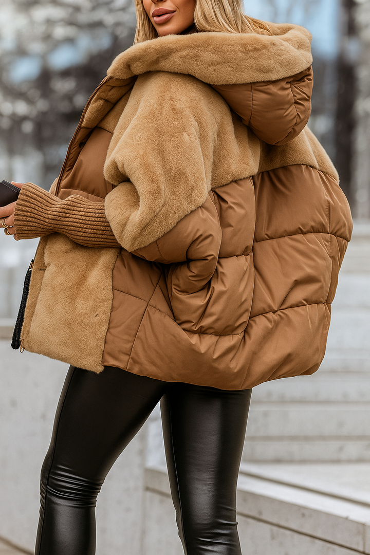 Veya™ | Frances Quilted Hooded Coat