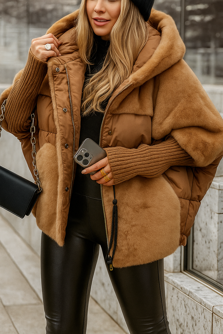 Veya™ | Frances Quilted Hooded Coat