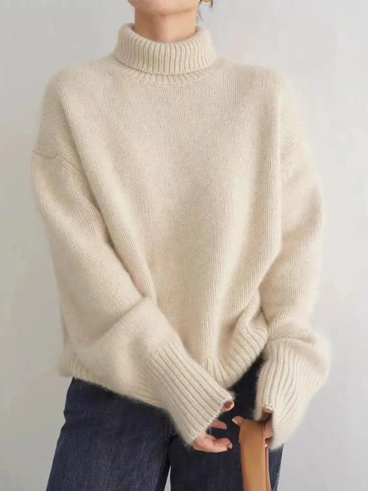 Amaya™ | Luxe Cashmere Turtleneck Sweater