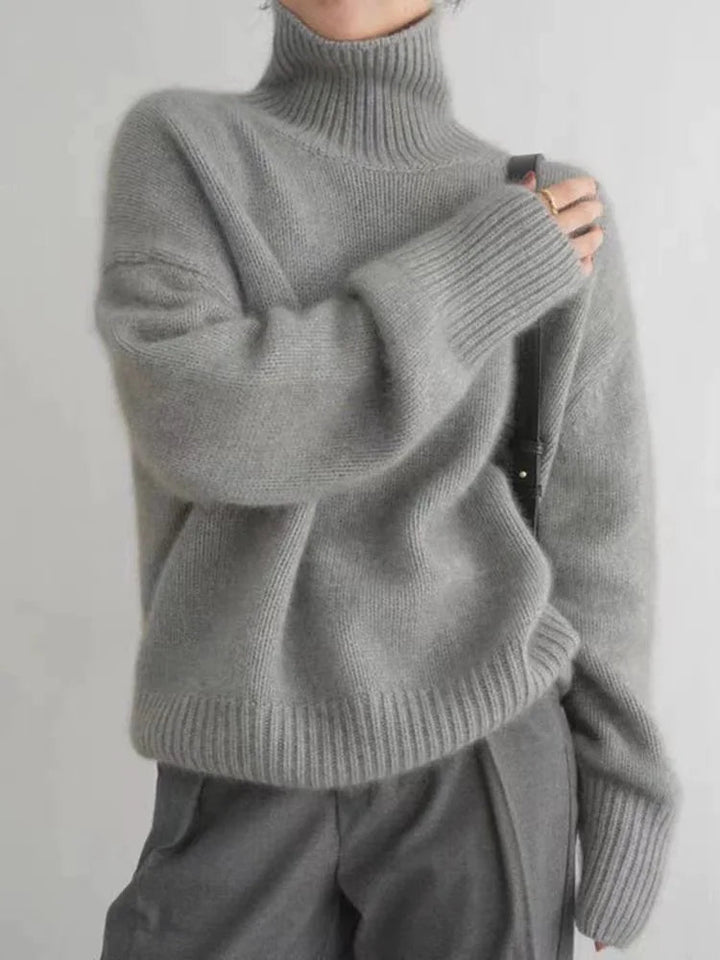 Amaya™ | Luxe Cashmere Turtleneck Sweater