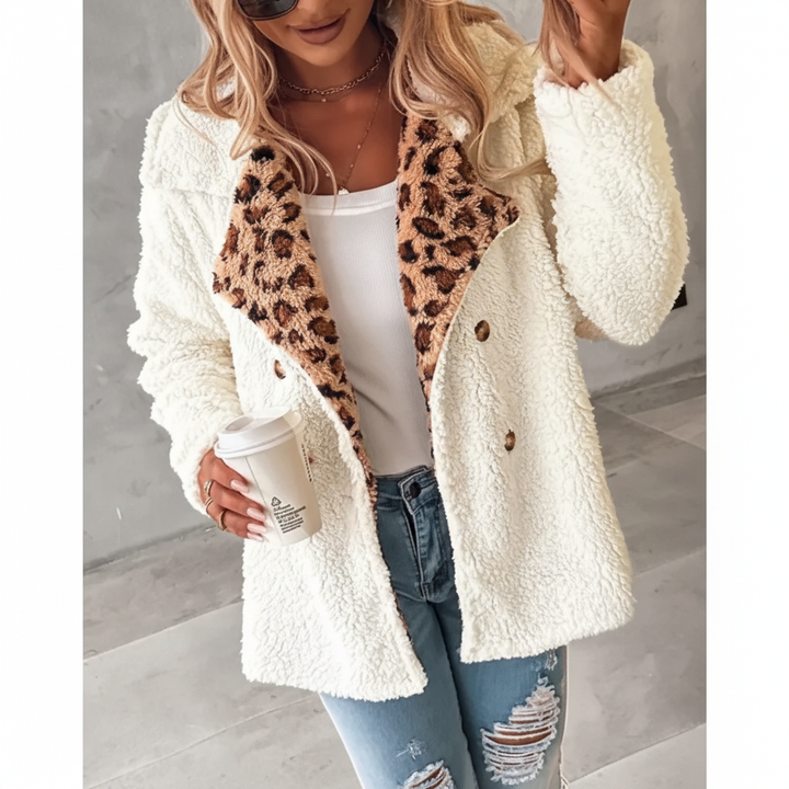 Lori™ | Cozy Leopard Teddy Coat
