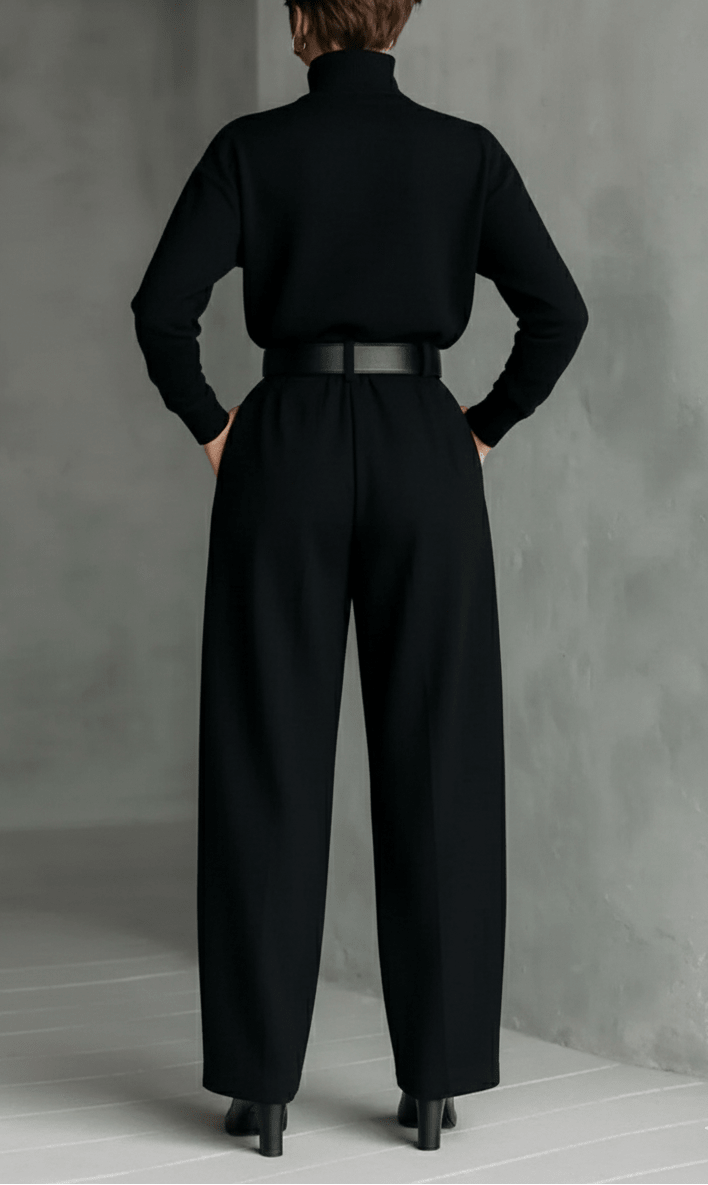 Doris™ | Elegant High-Collar Jumpsuit