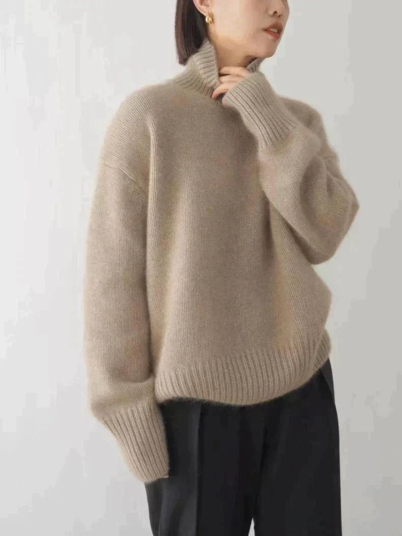 Amaya™ | Luxe Cashmere Turtleneck Sweater