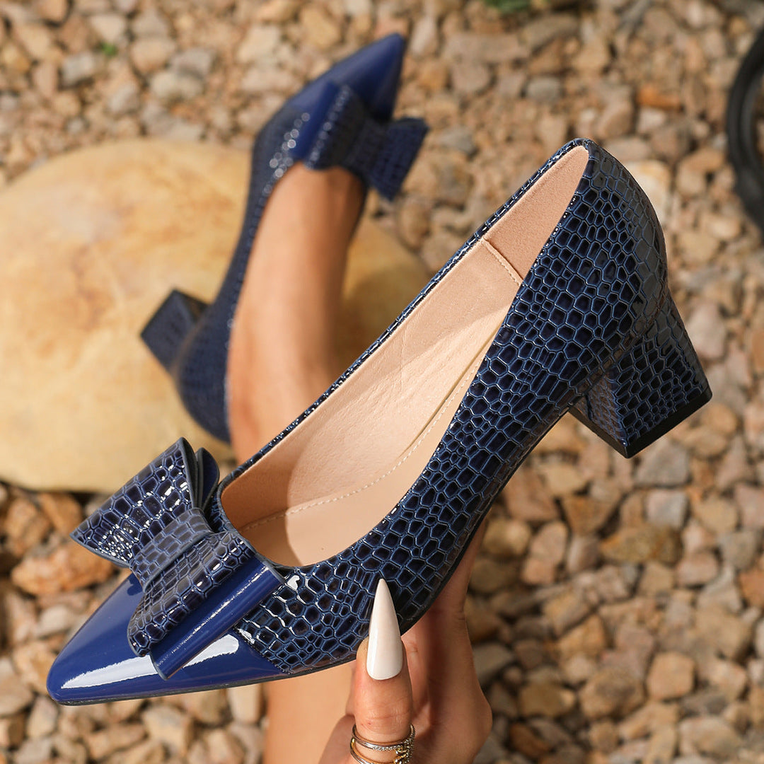 Margaret™ | Elegant Block Heel Shoes