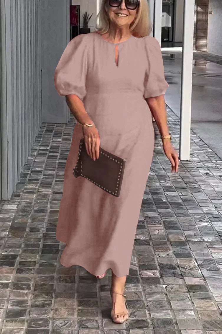 Amelie™ | Timeless Puff Sleeve Dress