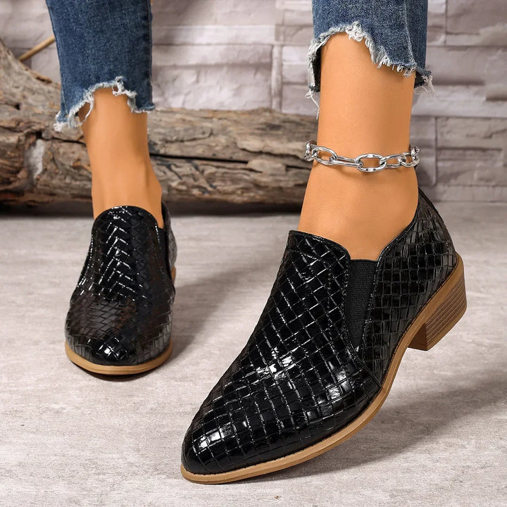 Cadenza™ | Leather Weave Boots