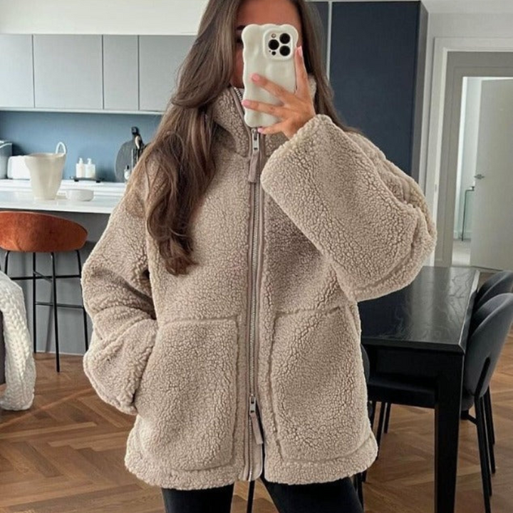 Kaja™ | cozy soft teddy coat