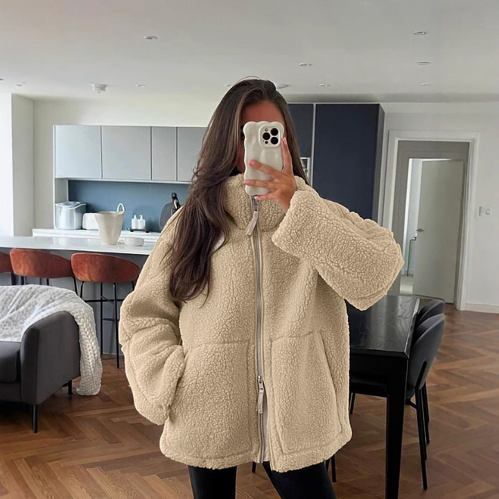 Kaja™ | cozy soft teddy coat