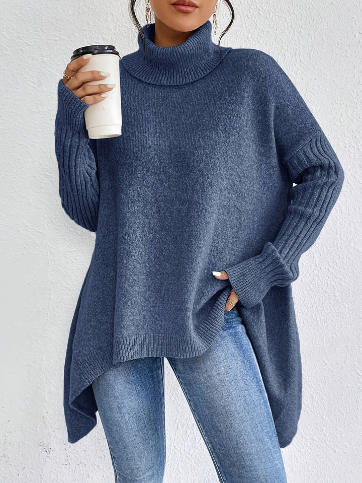 Isla™ | Oversized Turtleneck Sweater