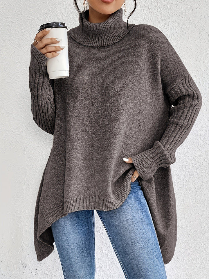 Isla™ | Oversized Turtleneck Sweater
