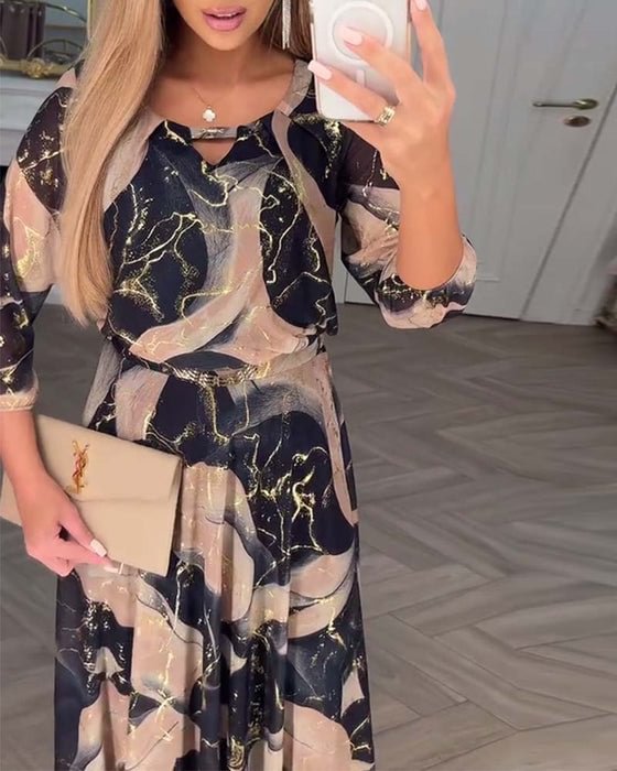 Isabella™ | Elegant chiffon dress