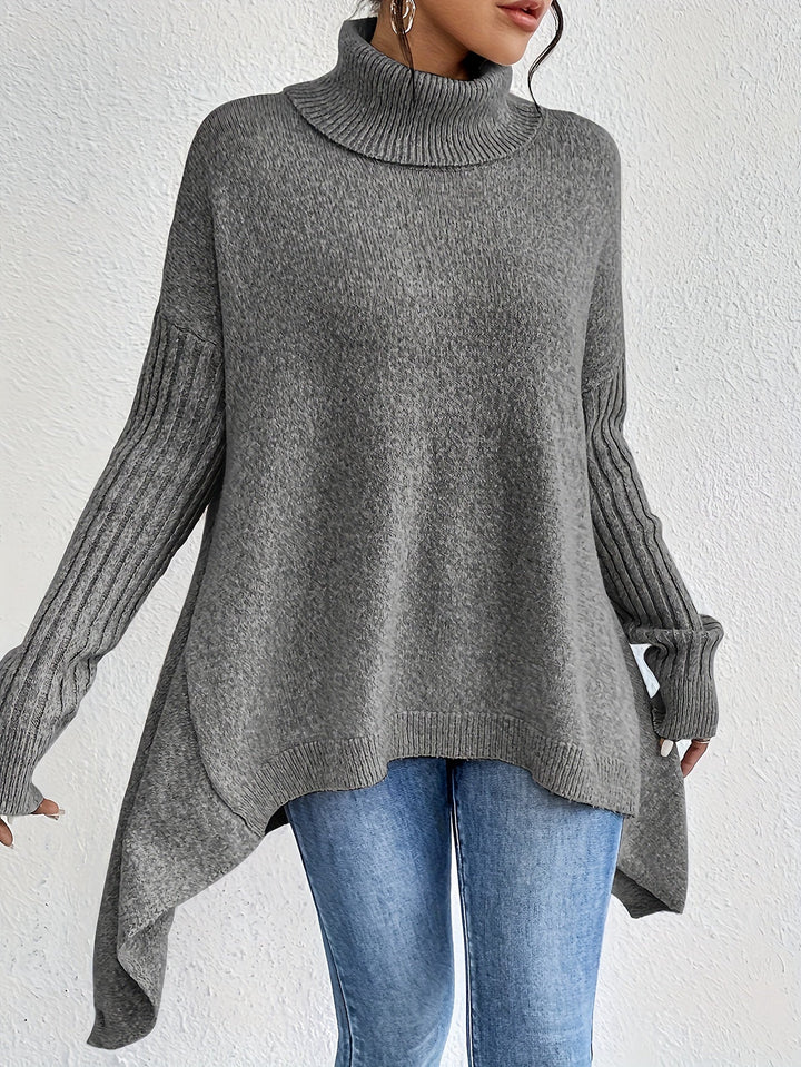 Isla™ | Oversized Turtleneck Sweater