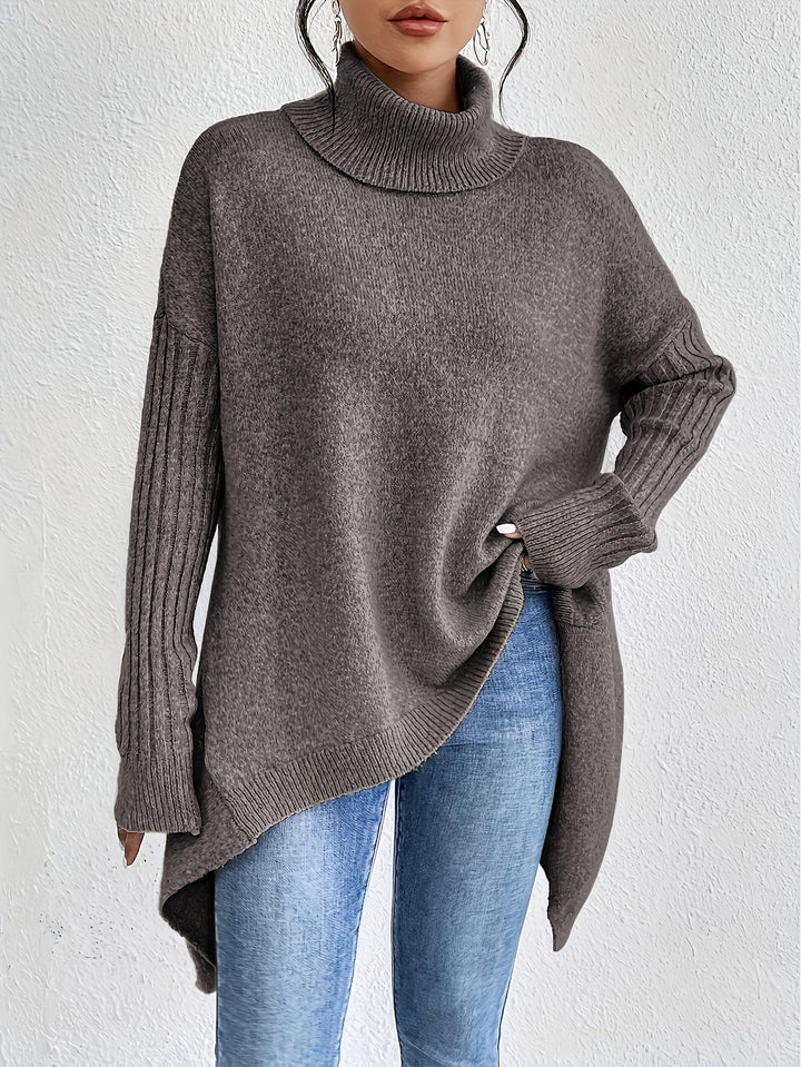 Isla™ | Oversized Turtleneck Sweater