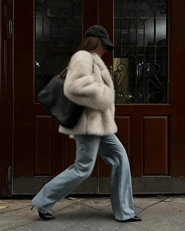 Chrishelle™ | Oversized Faux Fur Coat